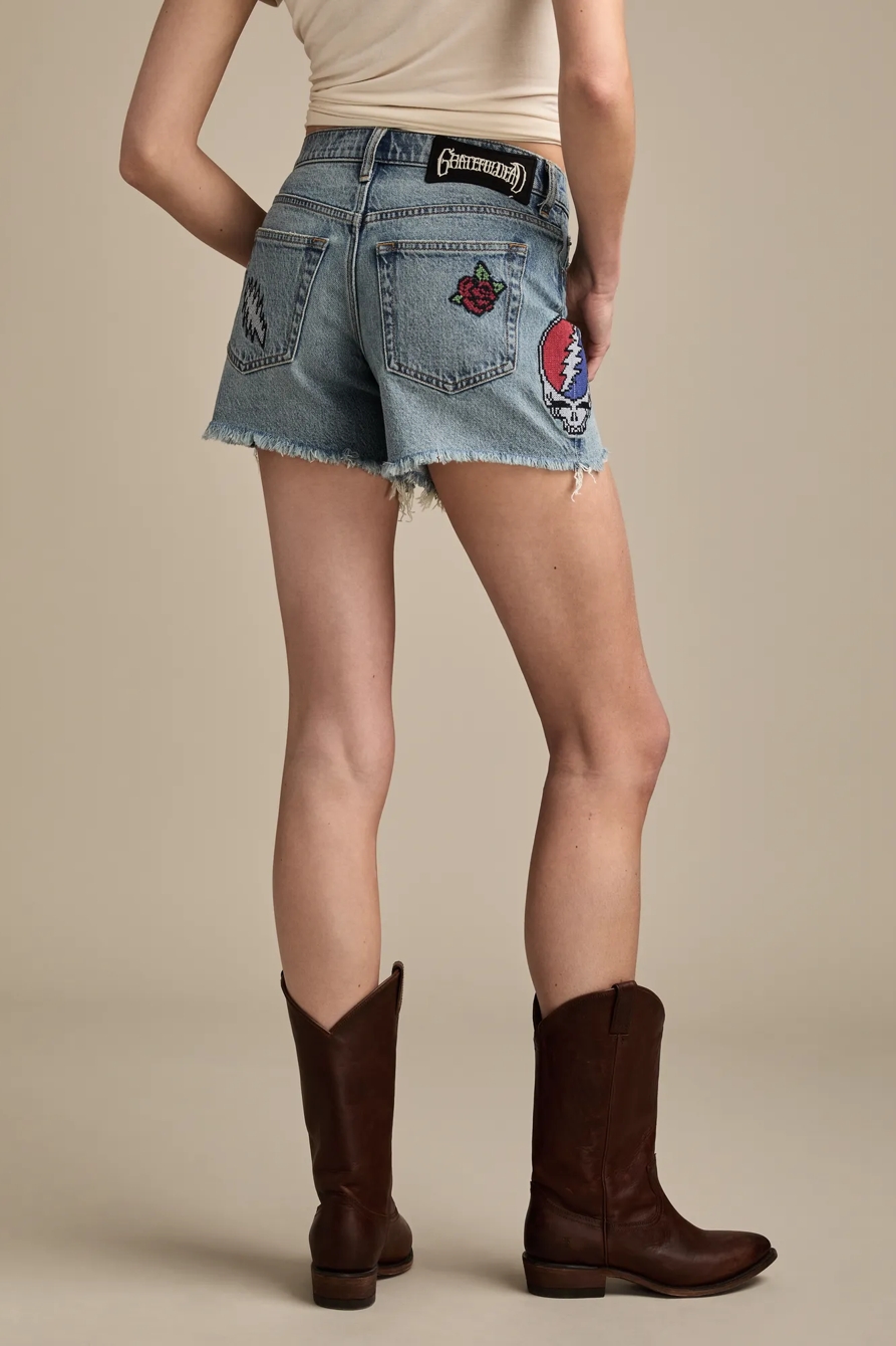 GRATEFUL DEAD 90S MIDI SHORT, image 7