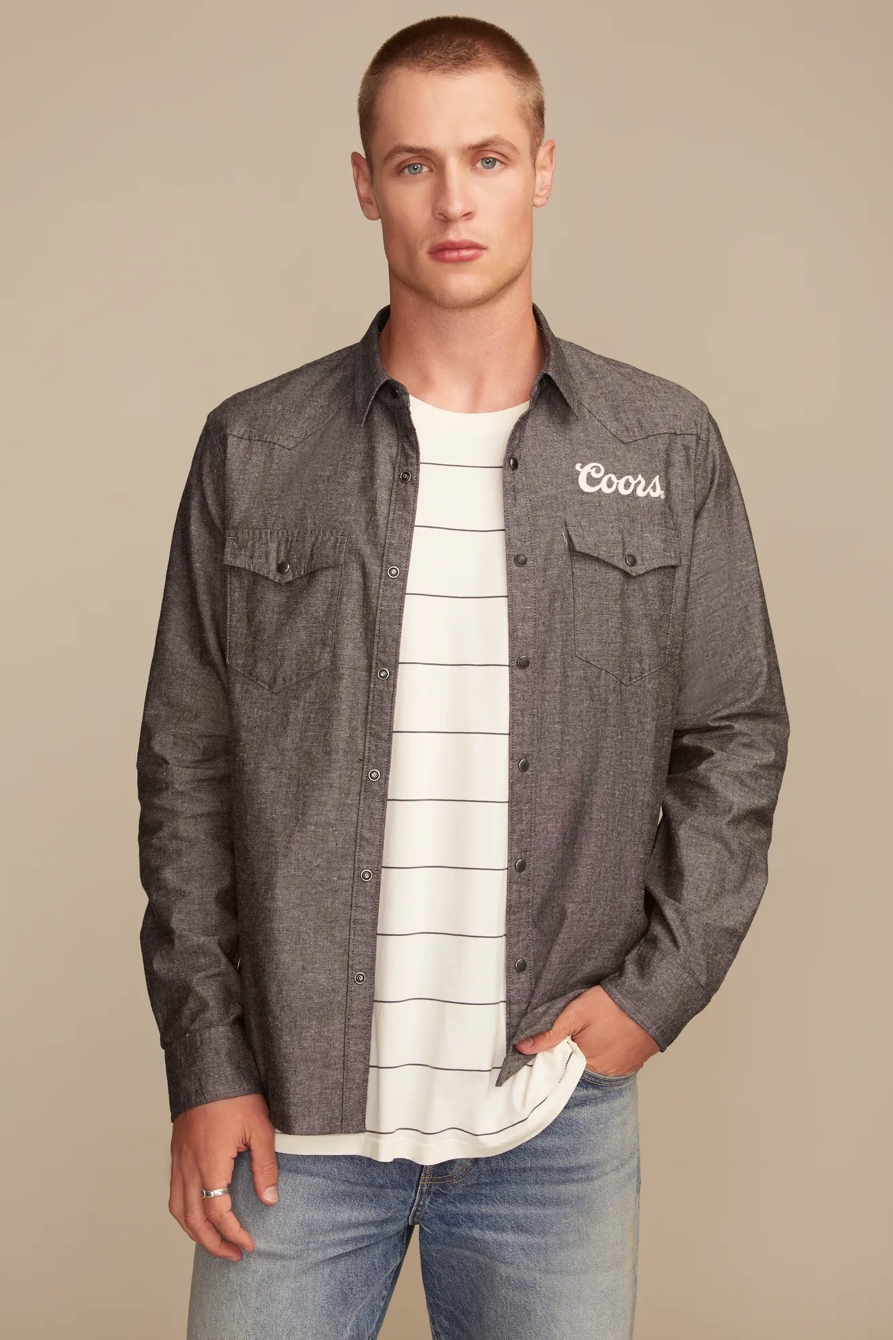 COORS RODEO WESTERN SHIRT, image 5