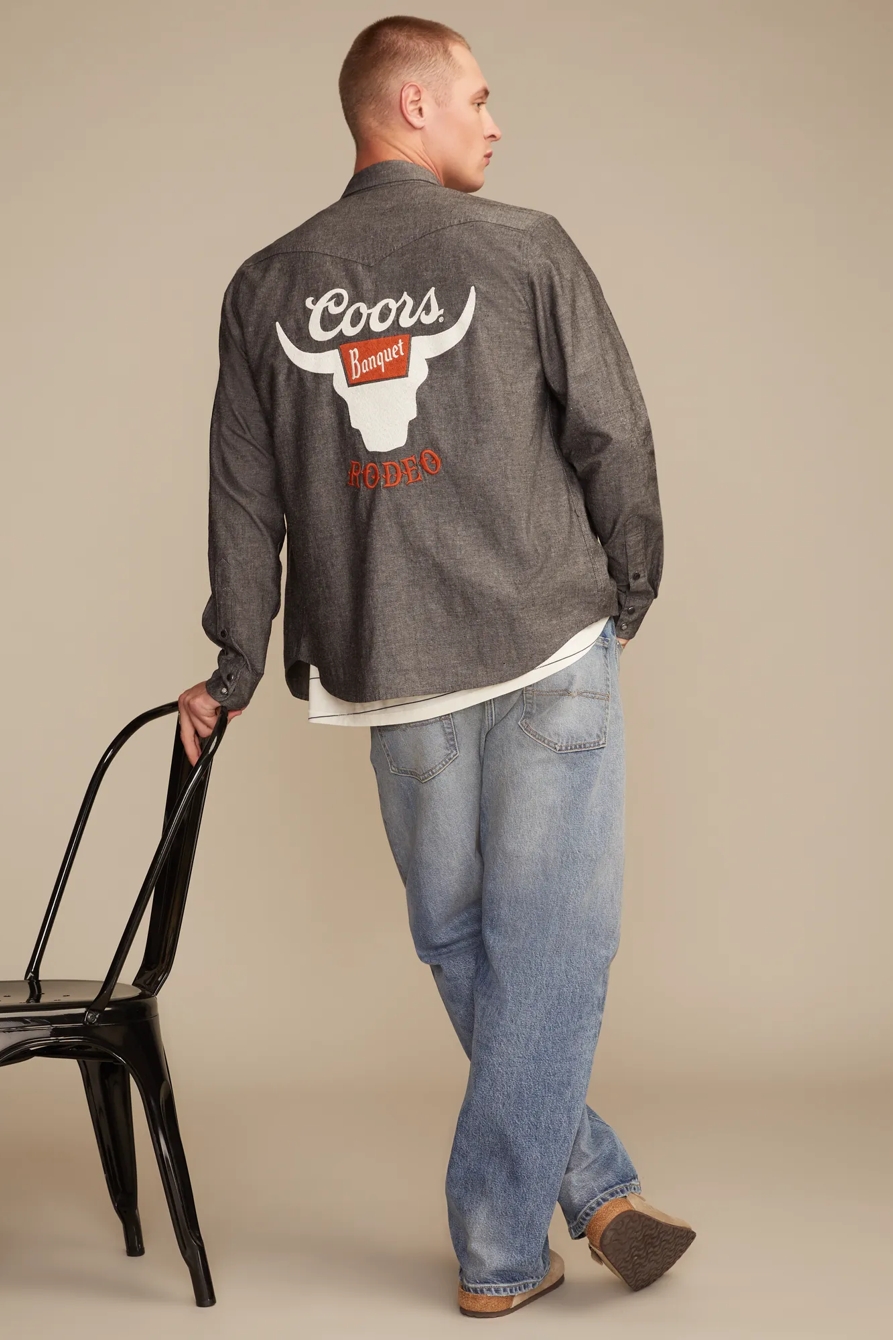 COORS RODEO WESTERN SHIRT, image 6