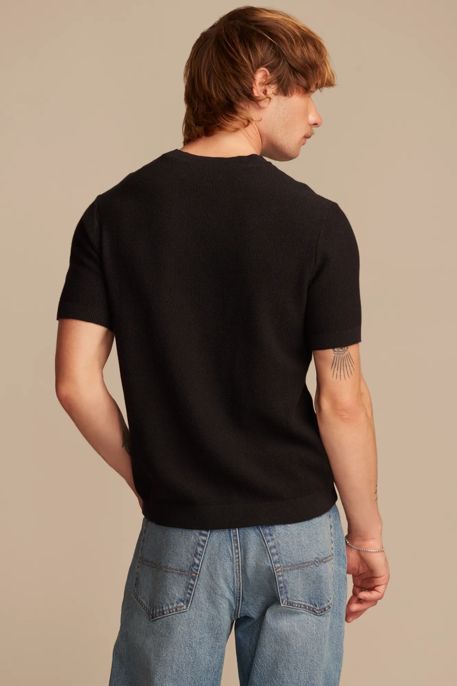 SHORT SLEEVE CREW NECK SWEATER, image 5