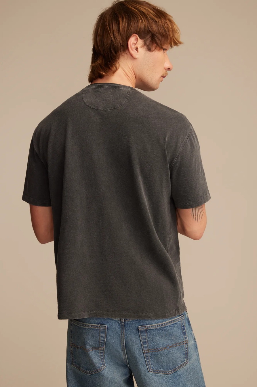 COLE HAUSER WEEKEND SLUB SHORT SLEEVE HENLEY, image 6