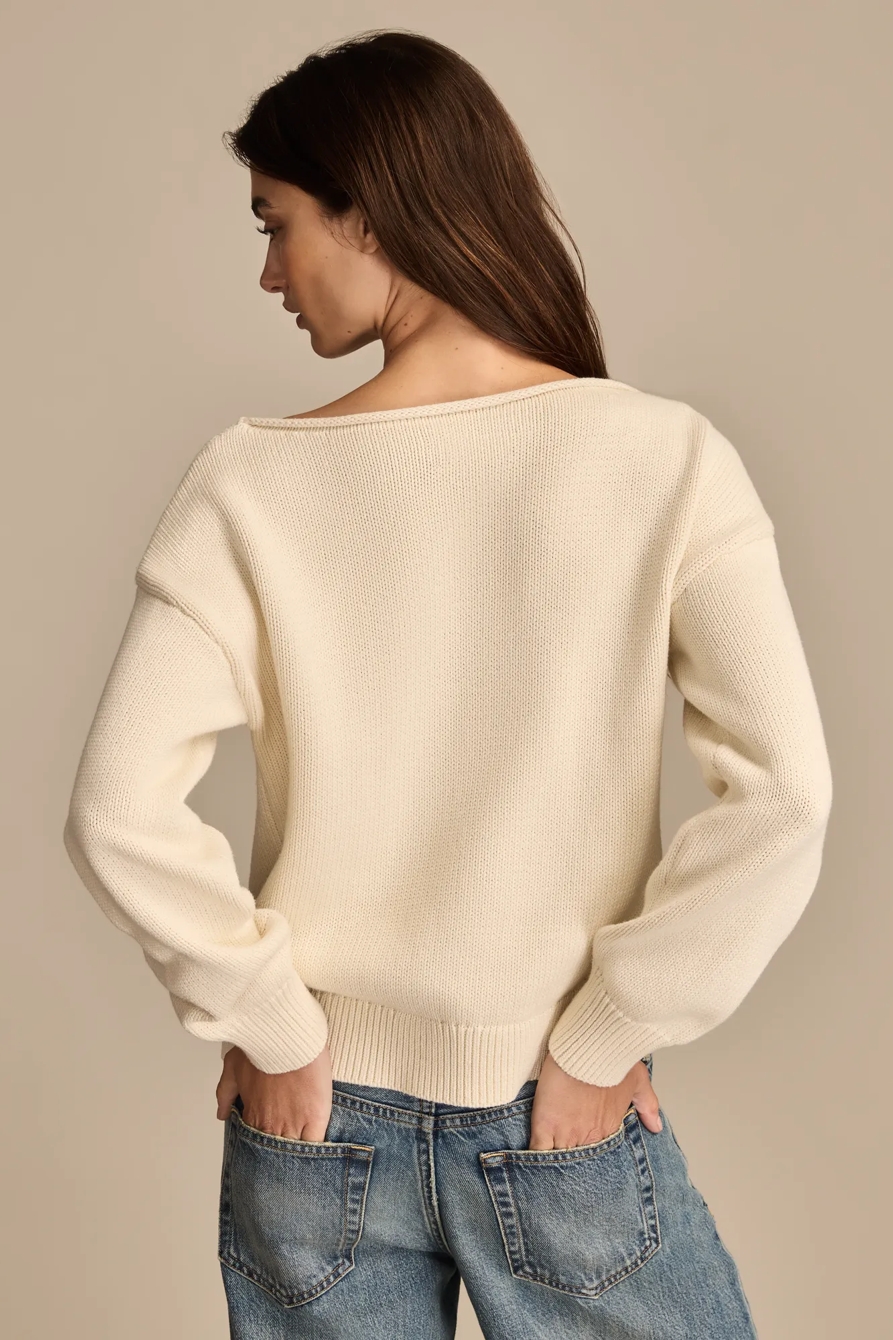 BEAR ROLL SLEEVE PULLOVER, image 3