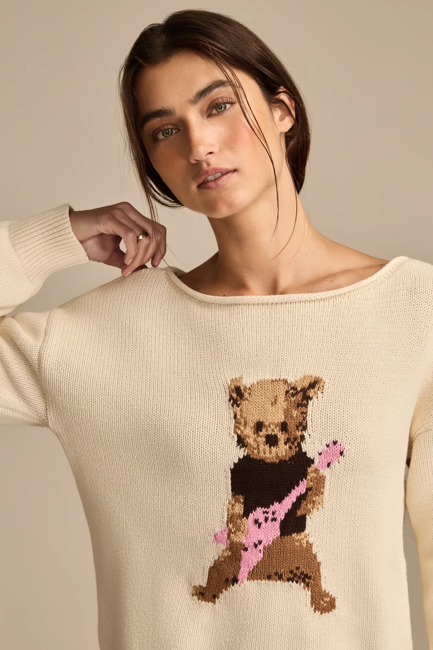 BEAR ROLL SLEEVE PULLOVER, image 4