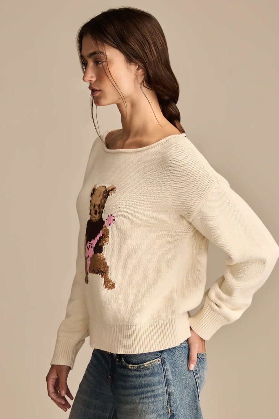 BEAR ROLL SLEEVE PULLOVER, image 5