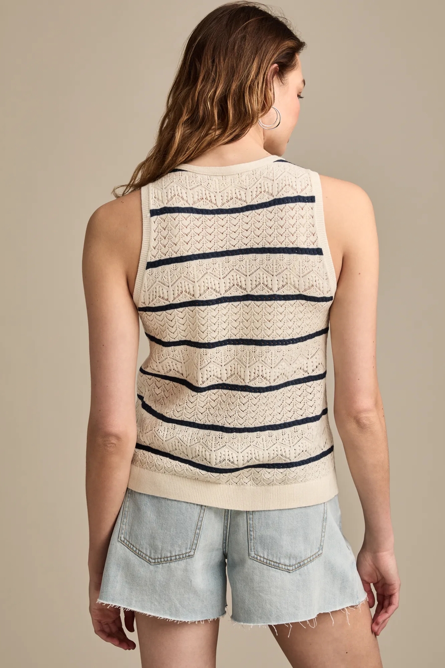 BUTTON FRONT SWEATER VEST, image 5