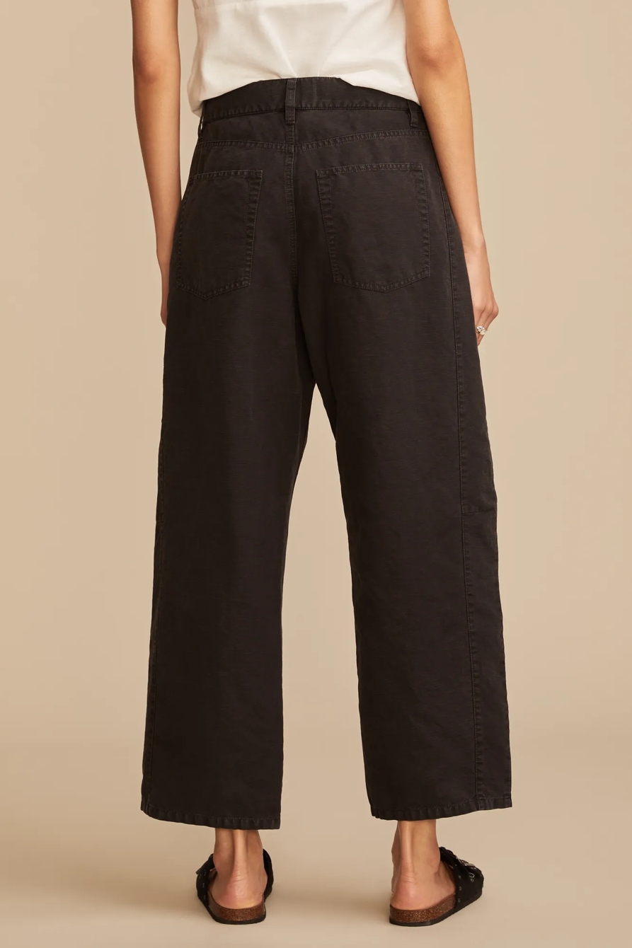 LINEN BARREL PANT, image 3