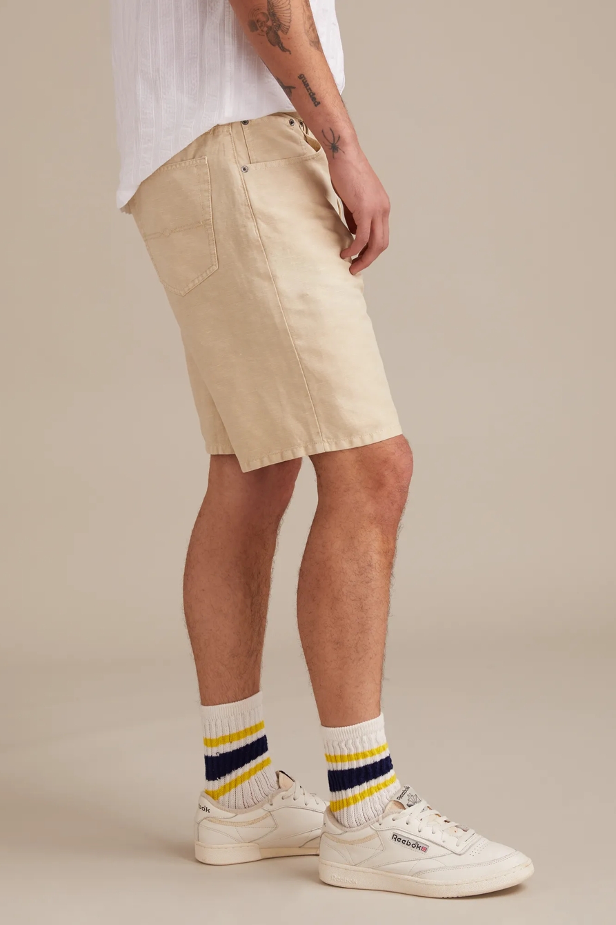 5 POCKET LINEN SHORT, image 4