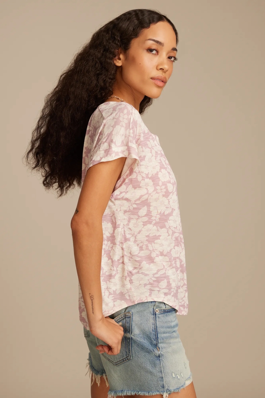 SANDWASH NOTCH NECK TEE, image 4