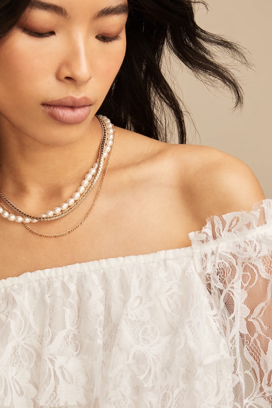 LACE OFF THE SHOULDER TOP, image 5