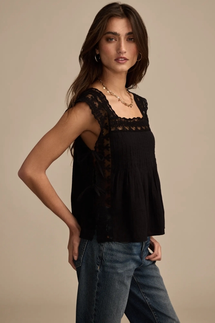 LACE APRON TANK, image 1