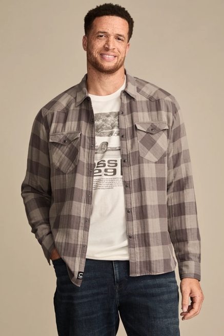 COLE HAUSER DOUBLE WEAVE WESTERN SHIRT, image 1