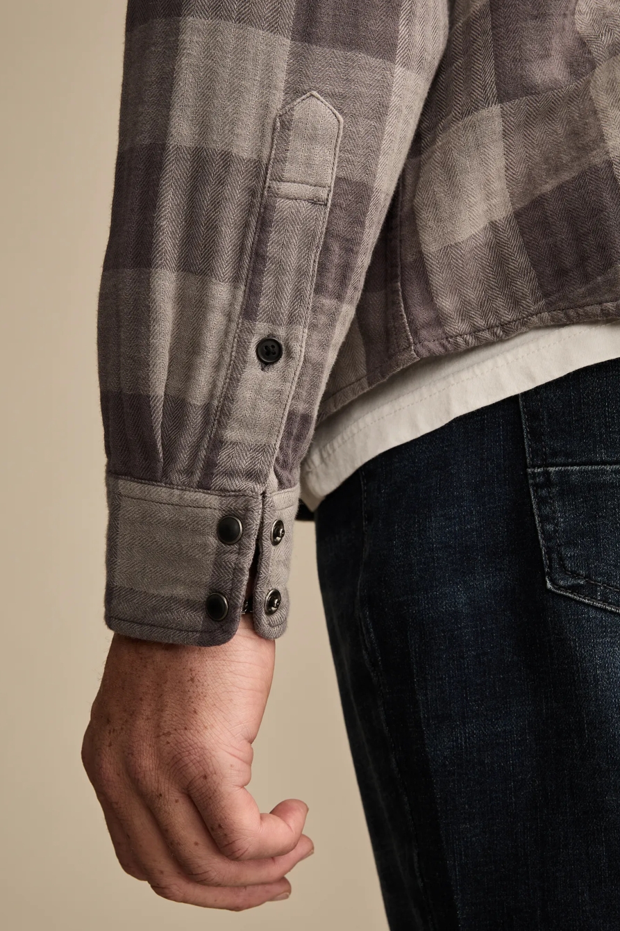 COLE HAUSER LONG SLEEVES DOUBLE WEAVE WESTERN SHIRT, image 4