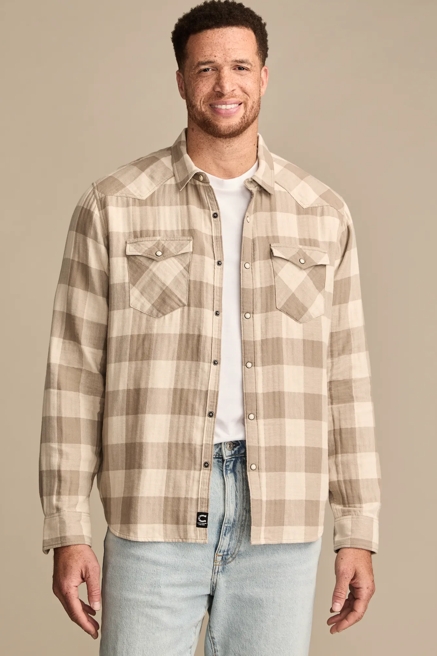 COLE HAUSER DOUBLE WEAVE WESTERN SHIRT, image 1