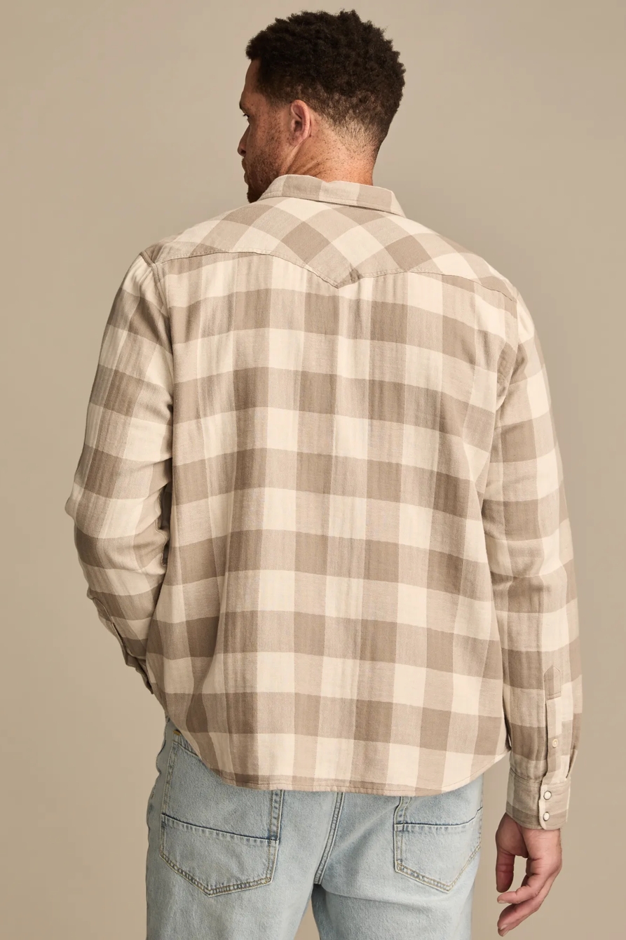 COLE HAUSER LONG SLEEVES DOUBLE WEAVE WESTERN SHIRT, image 4