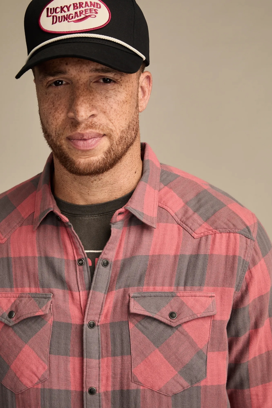 COLE HAUSER LONG SLEEVES DOUBLE WEAVE WESTERN SHIRT, image 2