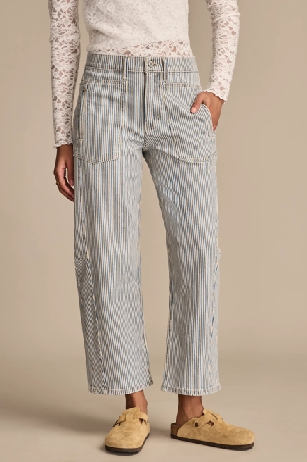 LUCKY LEGEND STRIPE BARREL LEG, image 2