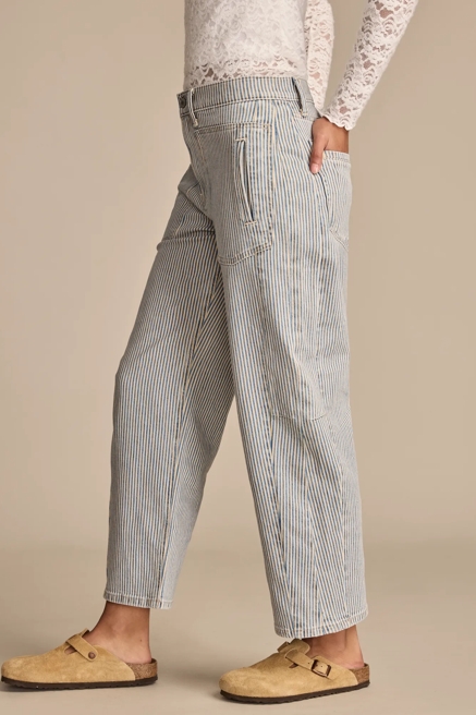 LUCKY LEGEND STRIPE BARREL LEG, image 4