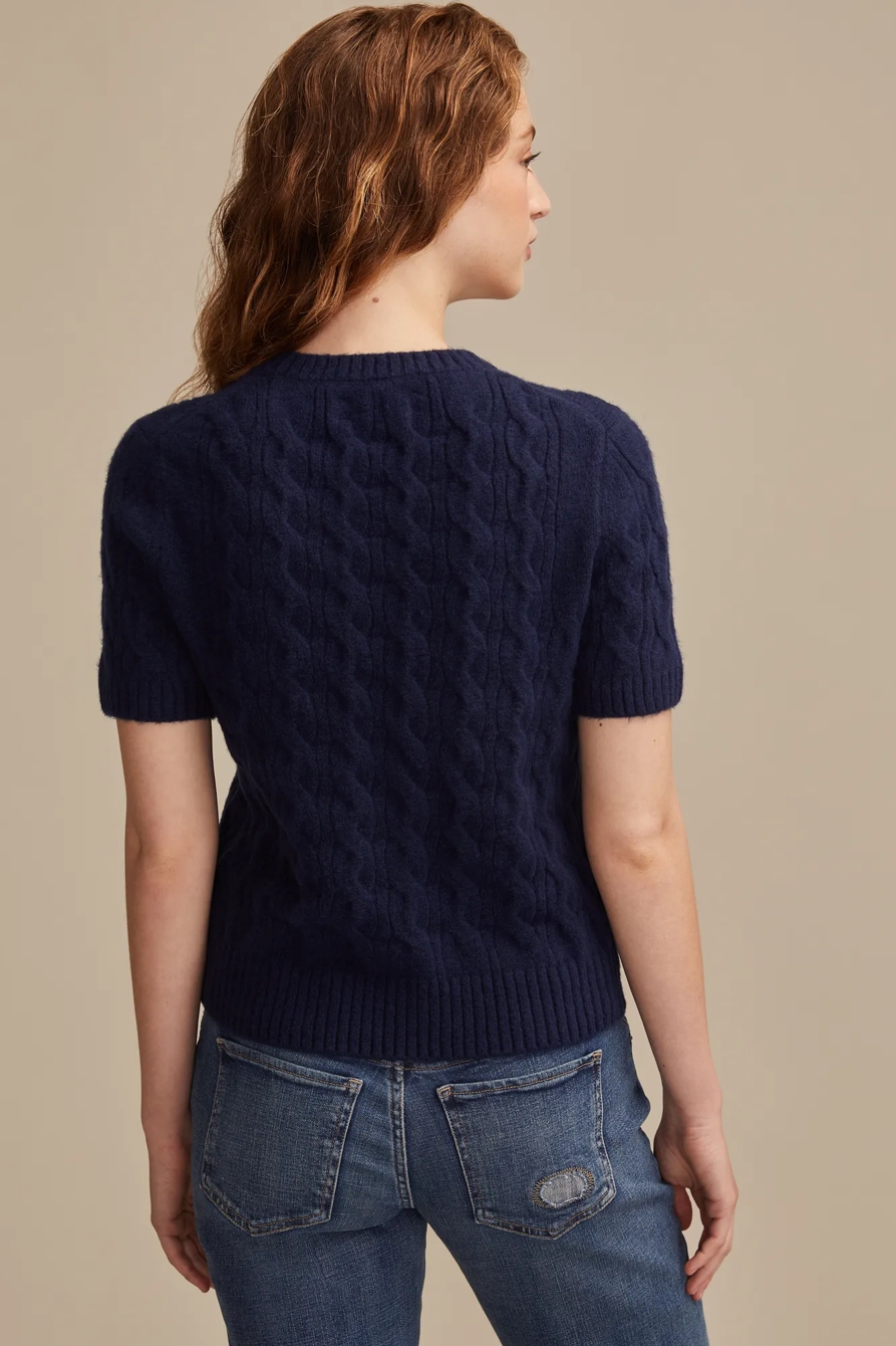 CLOUD SOFT CABLE SWEATER TEE, image 3