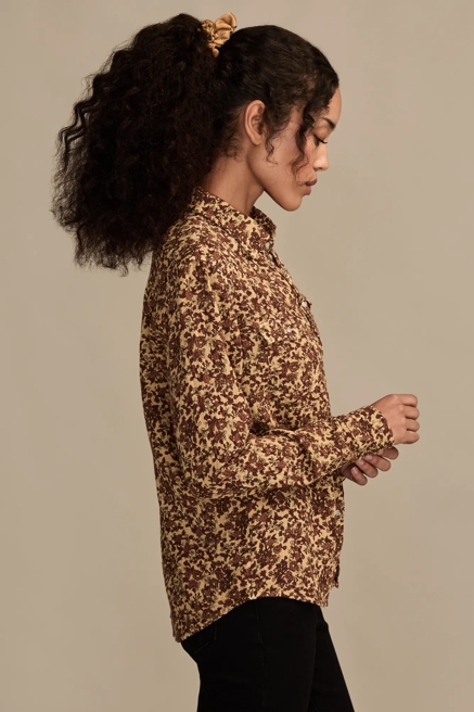 PRINTED WESTERN BUTTON DOWN, image 4