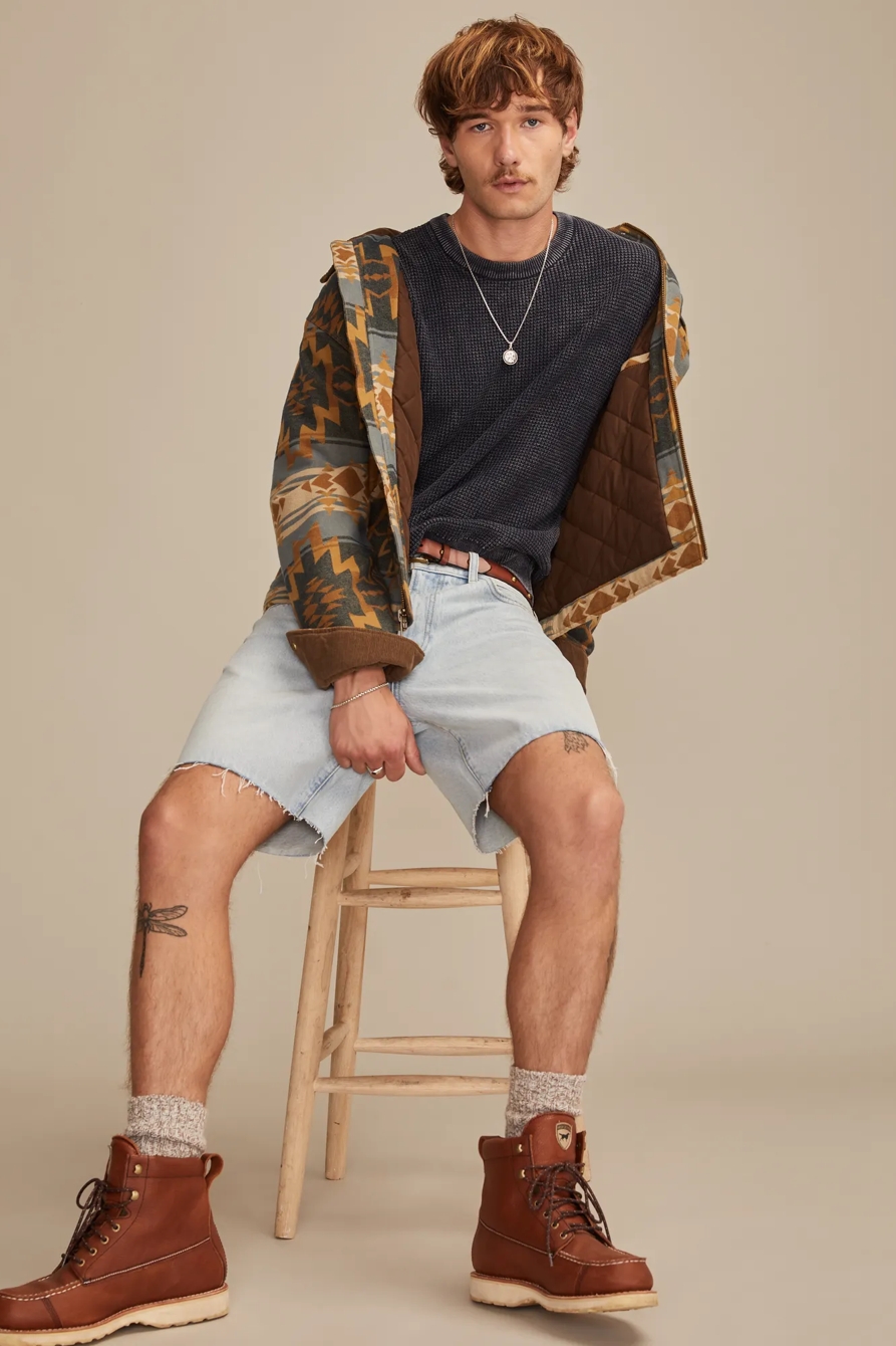 WAFFLE SWEATER CREW, image 5