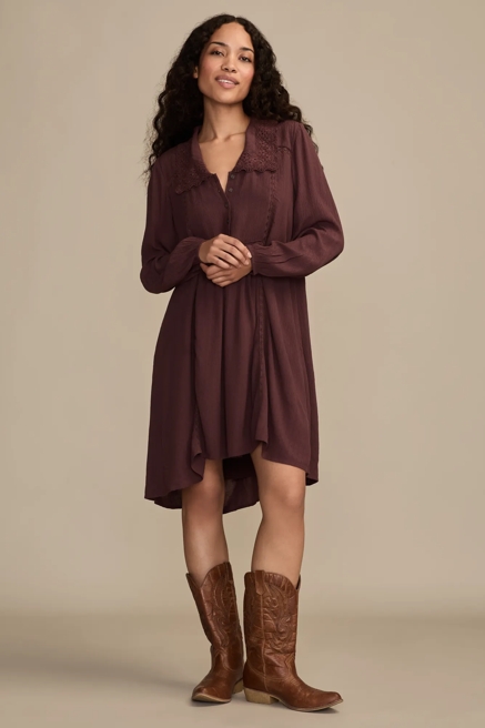 PETER PAN COLLAR MINI DRESS, image 1