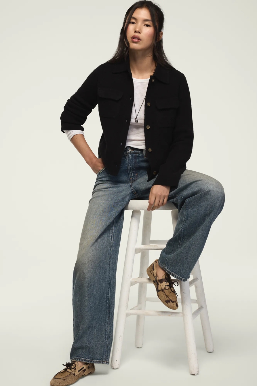 BUTTON DOWN SWEATER, image 2