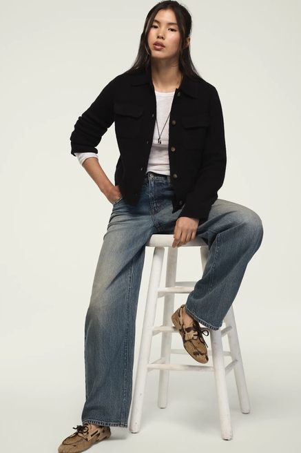 BUTTON DOWN SWEATER, image 2