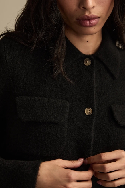 COLLARED BUTTON DOWN SWEATER, image 2