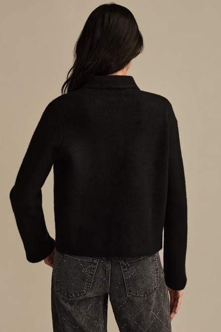 COLLARED BUTTON DOWN SWEATER, image 3