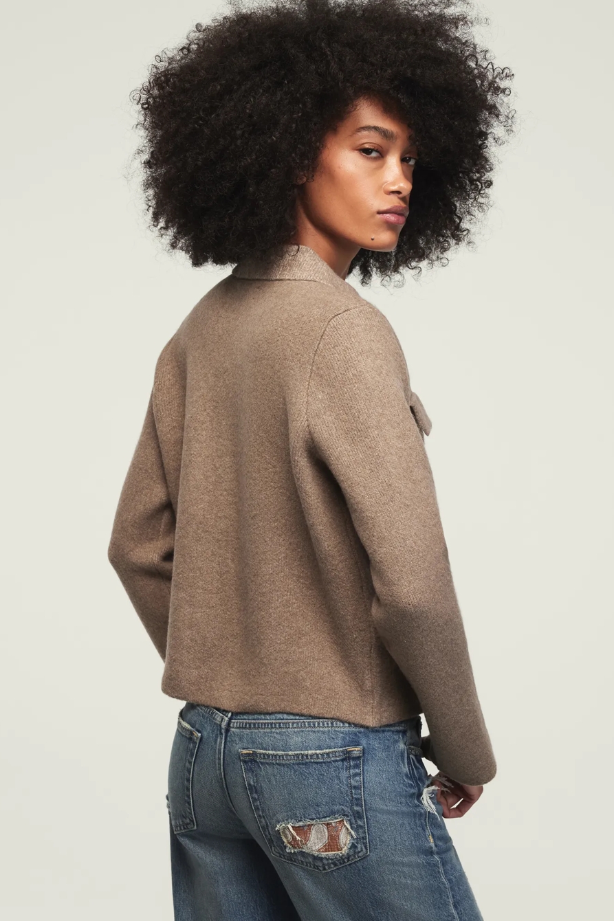 BUTTON DOWN SWEATER, image 3