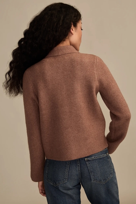 COLLARED BUTTON DOWN SWEATER, image 3