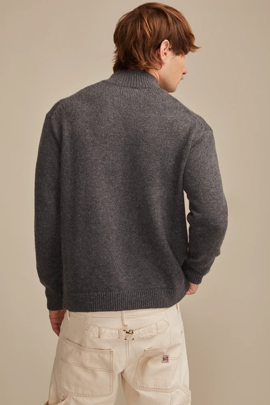 NEP BUTTON 1/4 MOCK NECK, image 3