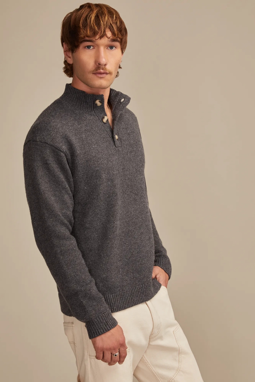 NEP BUTTON 1/4 MOCK NECK, image 4
