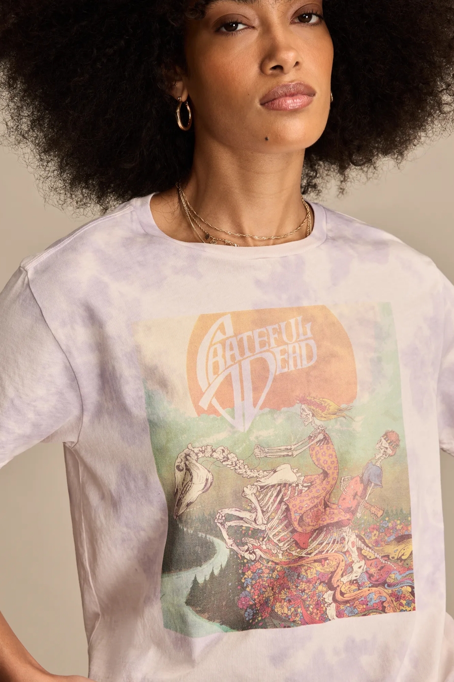 GRATEFUL DEAD HORSE SKULL BOYFRIEND TEE, image 2