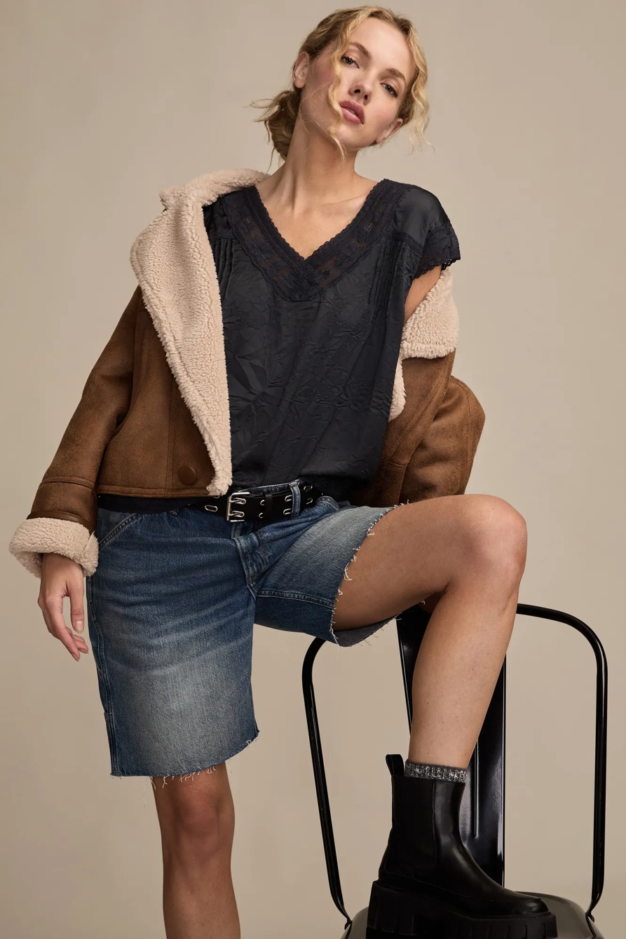 LACE DOLMAN TOP, image 5