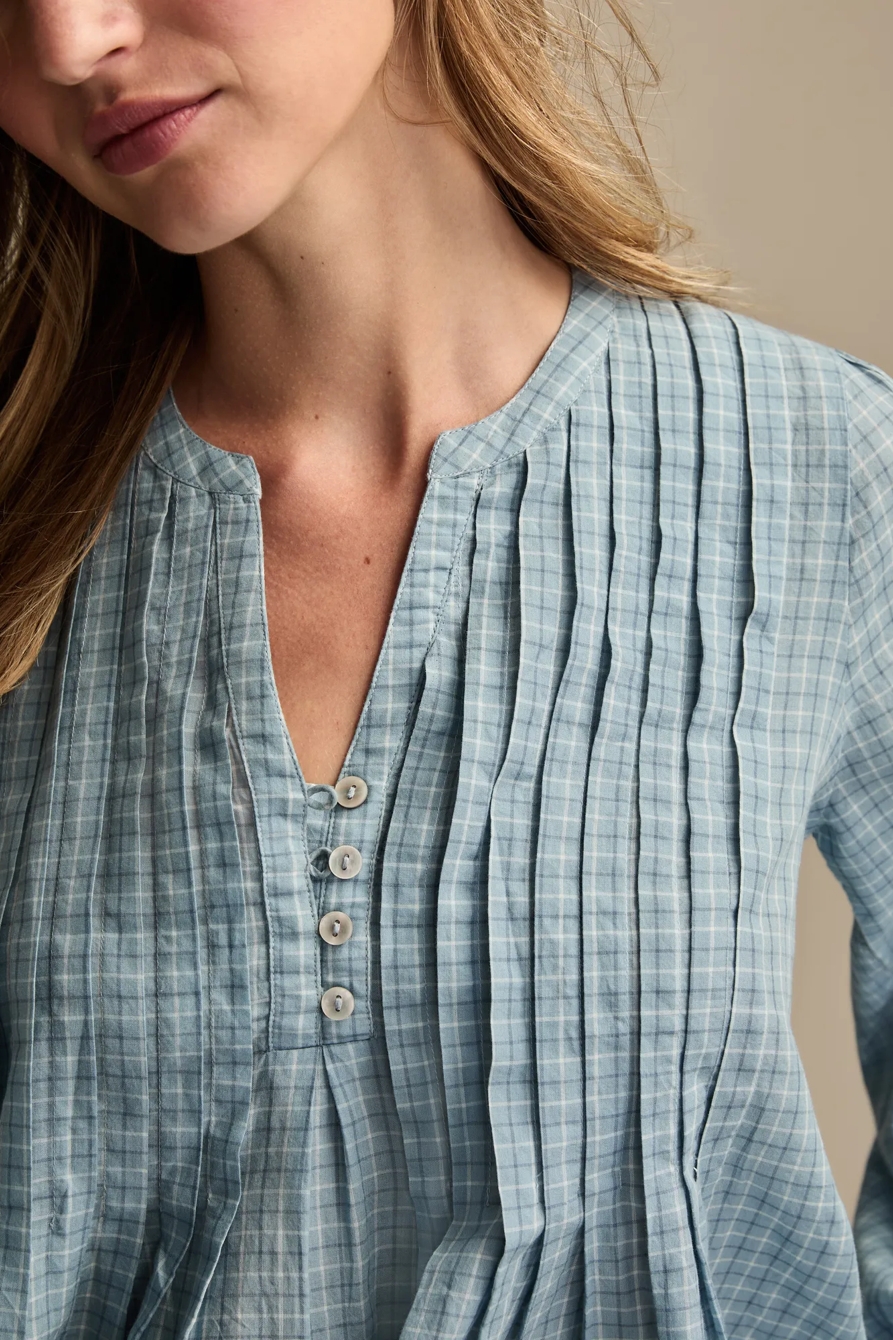 PINTUCK LONG SLEEVE TOP, image 5