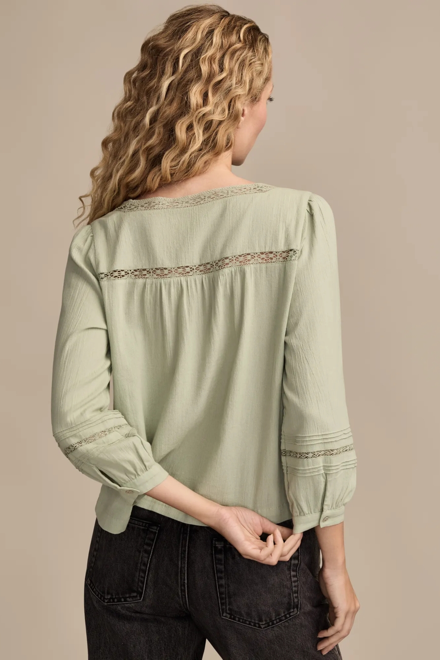 LACE LONG SLEEVE TOP, image 3