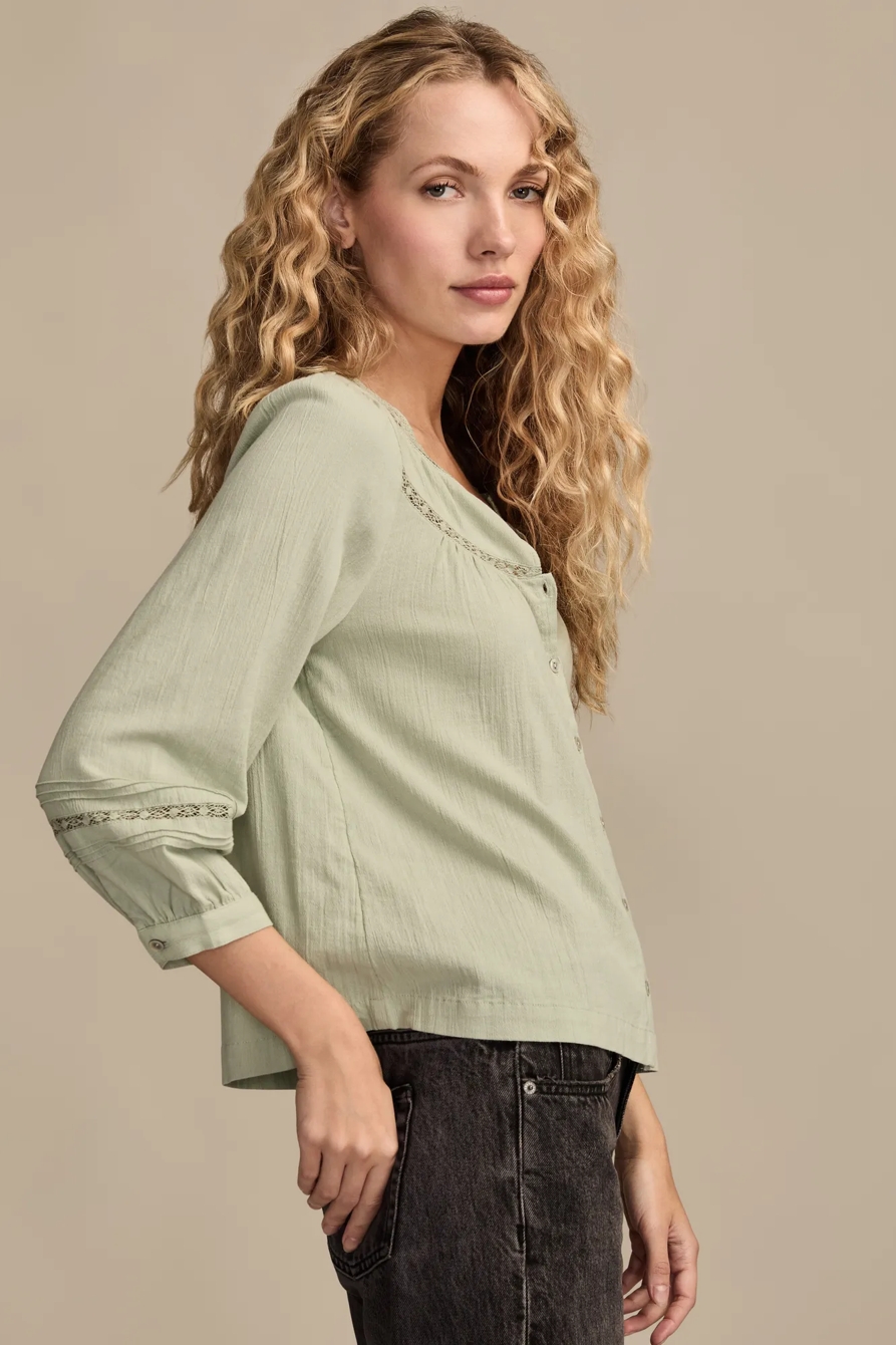 LACE LONG SLEEVE TOP, image 4