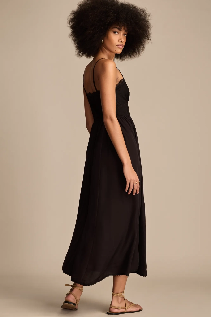 LACE MIDI DRESS