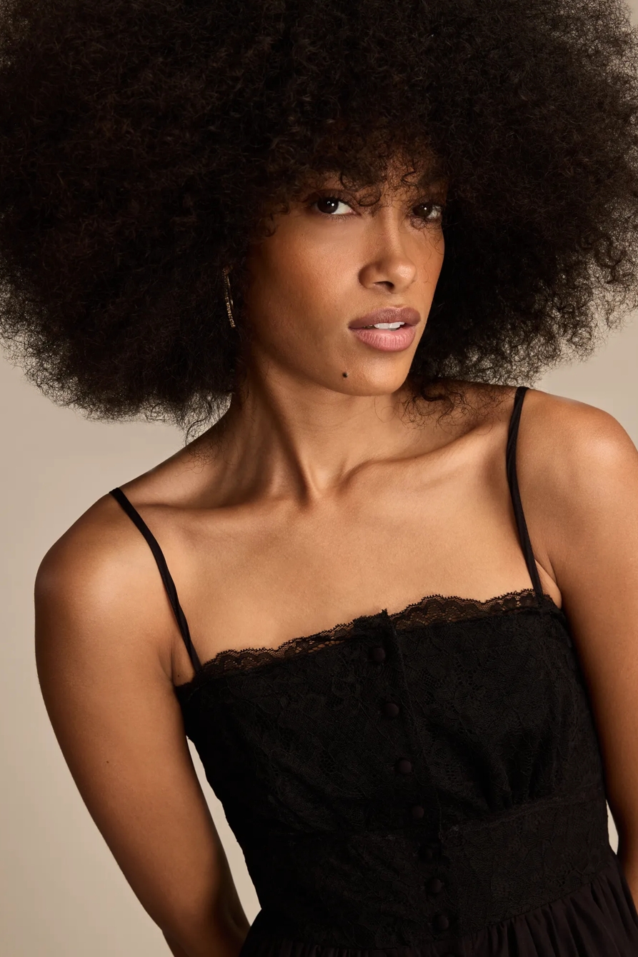 LACE MIDI DRESS, image 5