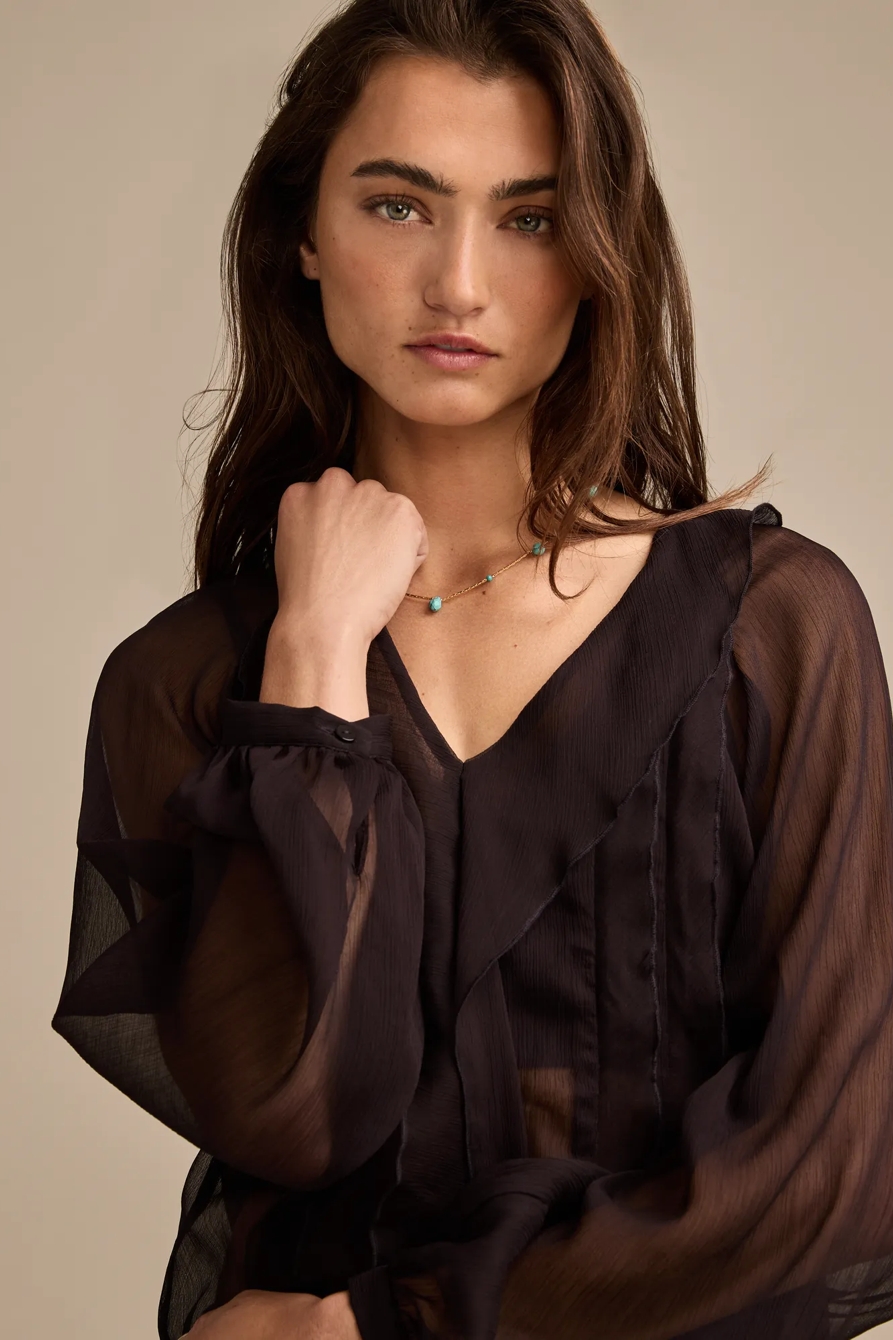 FEMME RUFFLE TOP, image 2