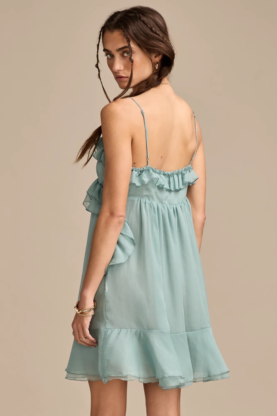RUFFLE MINI DRESS, image 5