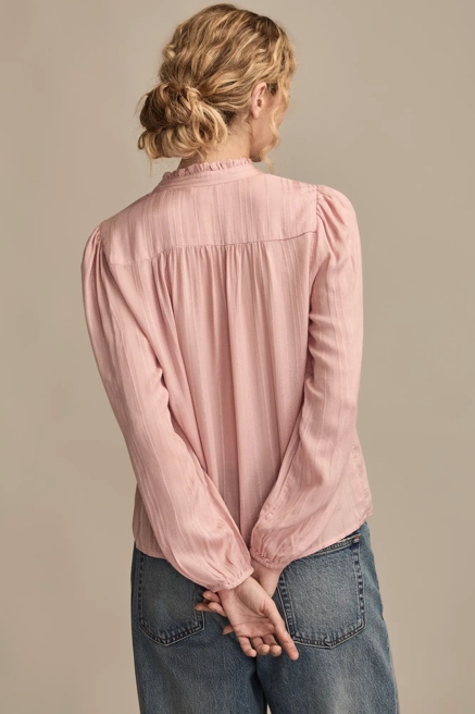 SHINE BUTTON FRONT BLOUSE, image 3