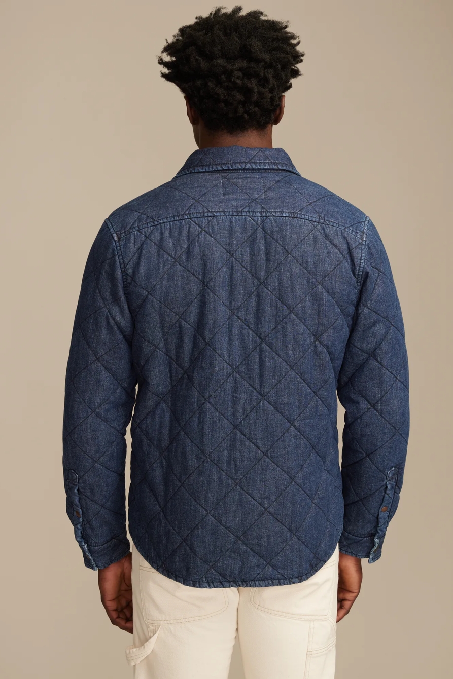 QUILTED DENIM JACKET, image 5