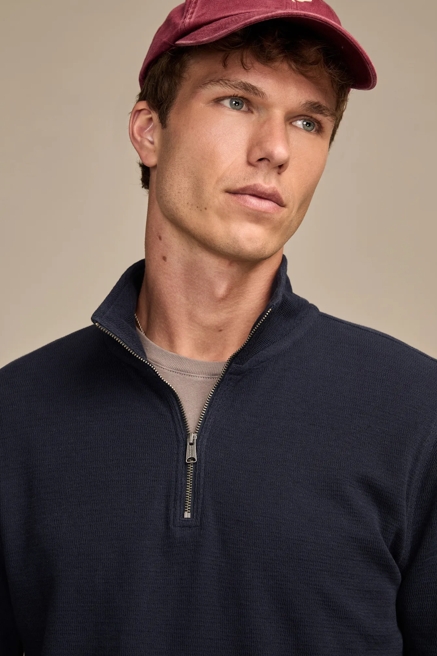 DOFOLD HALF ZIP MOCK NECK, image 2
