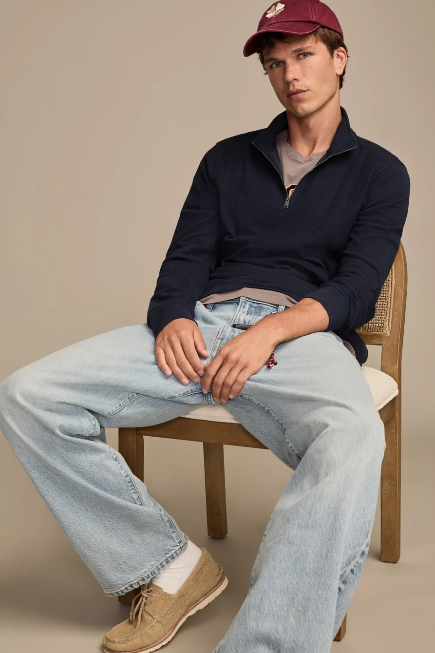 DOFOLD HALF ZIP MOCK NECK, image 5