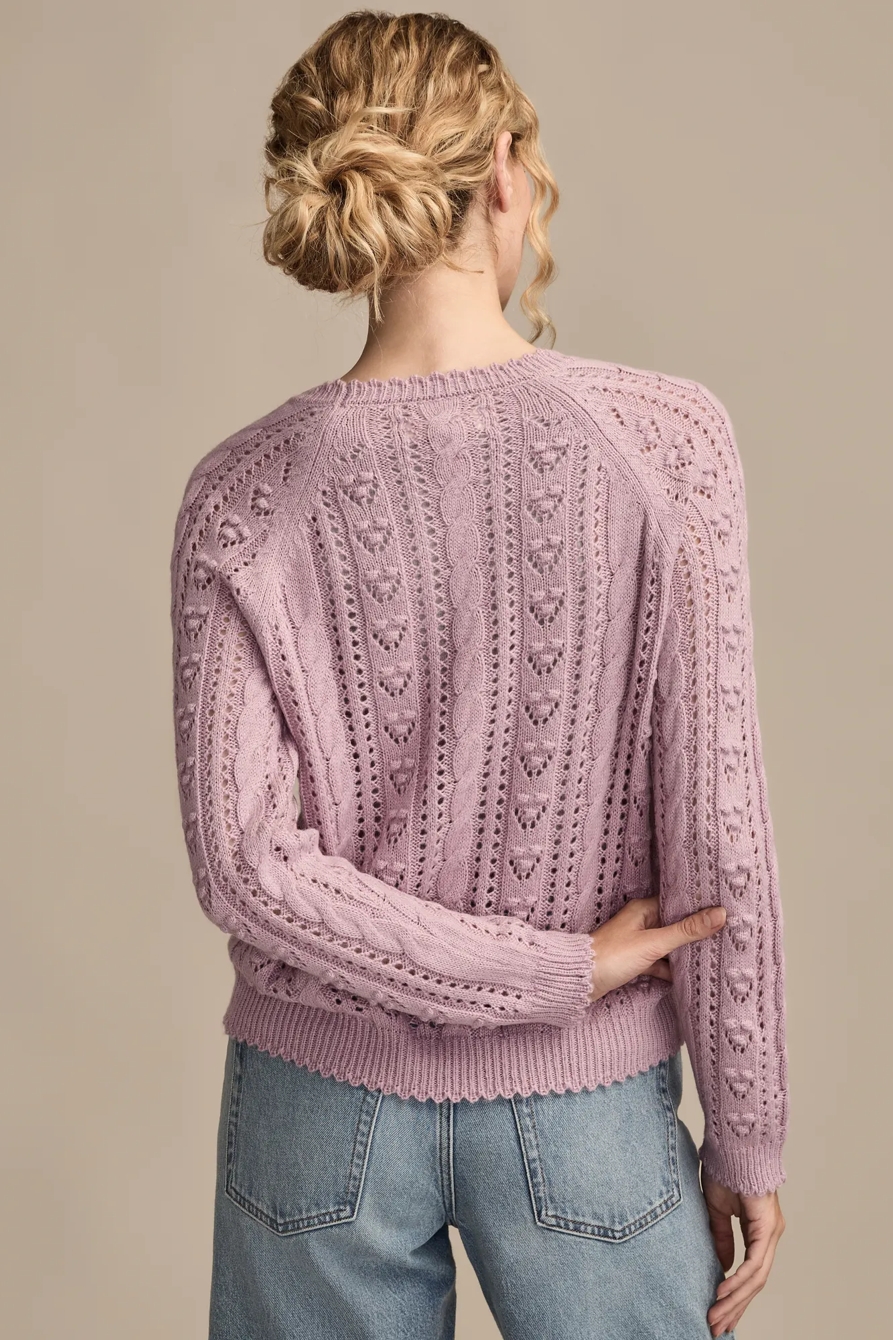 POINTELLE CREW SWEATER, image 3