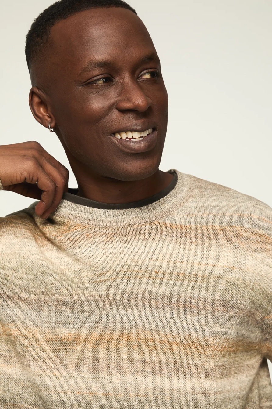 SPACE DYE CREW NECK, image 5