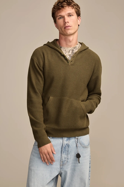 HENLEY HOODIE, image 1