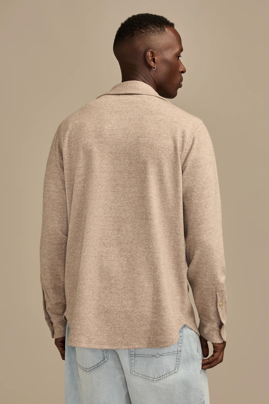 DOUBLE FACED SOFT KNIT SHIRT, image 3